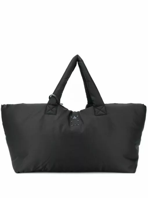 MCQ Padded Holdall Bag In 1000 - BLACK - Luggage -MCQ store online 15773443 28836984 600