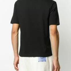 MCQ Stitch Print T-shirt In 1000 BLACK - T-Shirts -MCQ store online 15773519 28841288 600