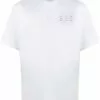MCQ Graphic-print Crew Neck T-Shirt In 9000 OPTIC WHITE - T-shirts & Jerseys