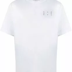 MCQ Graphic-print Crew Neck T-Shirt In 9000 OPTIC WHITE - T-shirts & Jerseys