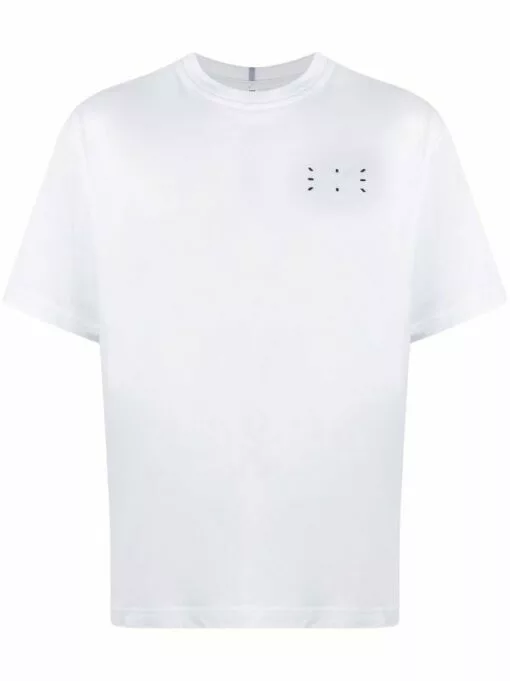 MCQ Graphic-print Crew Neck T-Shirt In 9000 OPTIC WHITE - T-shirts & Jerseys -MCQ store online 15777469 28923327 600