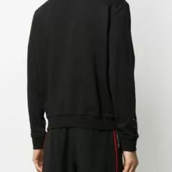 MCQ Stitch Print Sweatshirt In 1000 BLACK - Sweatshirts -MCQ store online 15786888 28850044 600