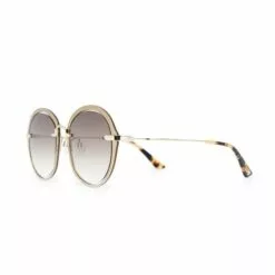 MCQ Round Frame Tortoiseshell Sunglasses In 002 - -MCQ store online 16004580 29903303 600