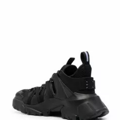 MCQ Lace-up Low-top Sneakers In 1000 BLACK - Trainers -MCQ store online 16323870 31311900 600