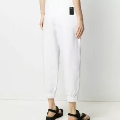MCQ Slip-on Track Trousers In 9000 WHITE - Track Pants -MCQ store online 16324244 31313816 600
