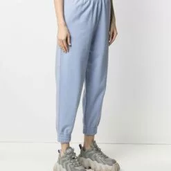 MCQ Graphic-print Cotton Track Trousers In 5355 Blue - Track Pants -MCQ store online 16325387 31480581 600