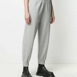 MCQ Logo-patch Cotton Track Trousers In 1230 GREY - Track Pants -MCQ store online 16325388 31482188 600