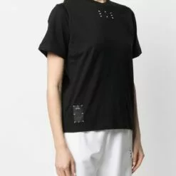 MCQ Graphic-print Cotton T-Shirt In 1000 BLACK - T-shirts & Jerseys -MCQ store online 16325389 31315541 600