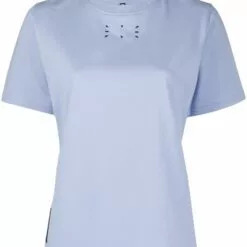 MCQ Graphic-print Cotton T-Shirt In 5355 Blue - T-shirts & Jerseys