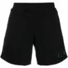 MCQ Cotton Track Shorts In 1000 BLACK - Track & Running Shorts