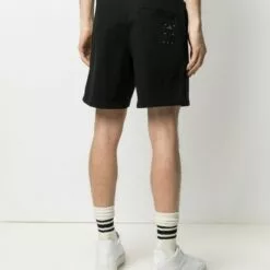 MCQ Cotton Track Shorts In 1000 BLACK - Track & Running Shorts -MCQ store online 16327269 31273552 600