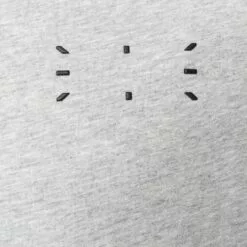 MCQ Logo Patch Cotton T-shirt In 1230 GREY - T-Shirts -MCQ store online 16391630 31612856 600