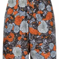 MCQ Albion Abstract Print Track Shorts In 1340 MULTICOLOR - Deck Shorts