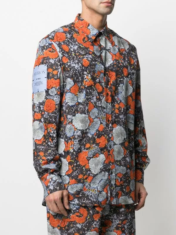 MCQ Albion Abstract Print Cotton Shirt In 1340 MULTICOLOR - Shirts 5 MCQ Albion Abstract Print Cotton Shirt In 1340 MULTICOLOR - Shirts - Image 3