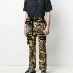 MCQ Abstract-print Cargo Trousers In 7803 - Regular & Straight-Leg Trousers -MCQ store online 16406312 31811155 600