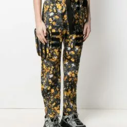 MCQ Abstract-print Cargo Trousers In 7803 - Regular & Straight-Leg Trousers -MCQ store online 16406312 31811156 600