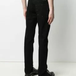 MCQ High-rise Straight Leg Jeans In 1003 BLACK - Regular & Straight-Leg Jeans -MCQ store online 16435233 31789069 600