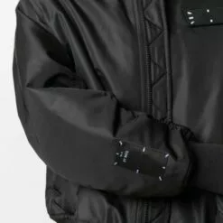 MCQ Tonal Bomber Jacket In 1000 DARKEST BLACK - Bomber Jackets -MCQ store online 16448053 32139018 600