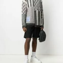 MCQ Patchwork Knitted Jumper In 1112 Blackchalk - Jumpers 8 MCQ Patchwork Knitted Jumper In 1112 Blackchalk - Jumpers -MCQ store online 16482361 32291051 600