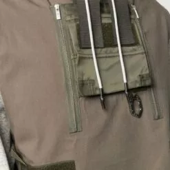 MCQ Panelled Cotton Hoodie In 1330 GREYMELANGE - Hoodies -MCQ store online 16483530 32290848 600