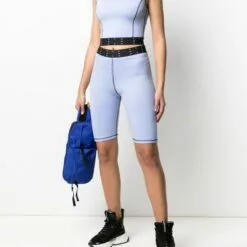 MCQ Sleeveless Cropped Top In 5355 HYPER LILAC - Vests & Tank Tops -MCQ store online 16490782 32196872 600