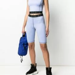 MCQ Stitched Cycling Shorts In 5355 HYPER LILAC - -MCQ store online 16490783 32199339 600