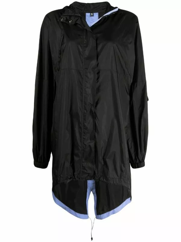 MCQ Lightweight Hooded Raincoat In 1000 DARKEST BLACK - Trench & Raincoats 3 MCQ Lightweight Hooded Raincoat In 1000 DARKEST BLACK - Trench & Raincoats