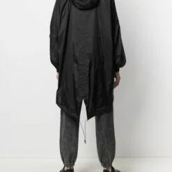 MCQ Lightweight Hooded Raincoat In 1000 DARKEST BLACK - Trench & Raincoats 10 MCQ Lightweight Hooded Raincoat In 1000 DARKEST BLACK - Trench & Raincoats -MCQ store online 16500969 32088298 600