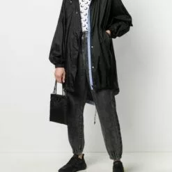 MCQ Lightweight Hooded Raincoat In 1000 DARKEST BLACK - Trench & Raincoats 8 MCQ Lightweight Hooded Raincoat In 1000 DARKEST BLACK - Trench & Raincoats -MCQ store online 16500969 32088301 600