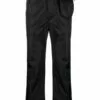 MCQ High-shine Trousers In 1000 Nero - Regular & Straight-Leg Trousers -MCQ store online 16525959 32332698 600