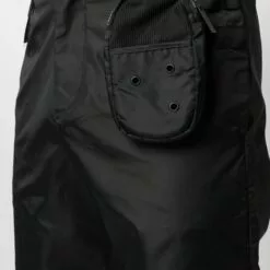 MCQ High-shine Trousers In 1000 Nero - Regular & Straight-Leg Trousers -MCQ store online 16525959 32332702 600