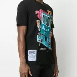 MCQ Graphic-print T-shirt In 1000 NERO - T-Shirts -MCQ store online 16557045 32544364 600