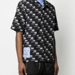 MCQ Gradient-effect Cotton Shirt In 1247 CARBON - Shirts 9 MCQ Gradient-effect Cotton Shirt In 1247 CARBON - Shirts -MCQ store online 16590788 32632717 600