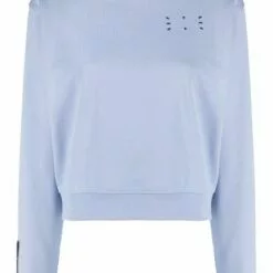 MCQ Patch-detail Sweatshirt In 5355 HYPERLILAC - Sweatshirts