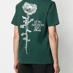 MCQ Game Over Print T-shirt In VARSITY GREEN - T-Shirts -MCQ store online 16615668 32561778 600