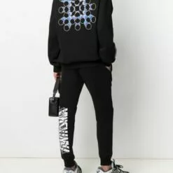 MCQ Fantasma Track Pants In 1000 BLACK - 8 MCQ Fantasma Track Pants In 1000 BLACK - -MCQ store online 16624646 32571029 600