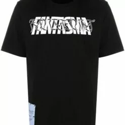 MCQ Fantasma Graphic T-shirt In 1000 BLACK - T-Shirts