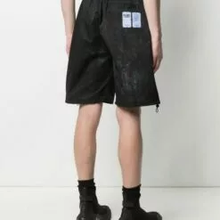 MCQ Embroidered-design Shorts In Bruise Tie Dye - Deck Shorts -MCQ store online 16643391 32584591 600