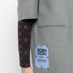 MCQ Blazer-style Short-sleeve Shirt In 1330 Grey Melange - Shirts 11 MCQ Blazer-style Short-sleeve Shirt In 1330 Grey Melange - Shirts -MCQ store online 16644436 32737661 600