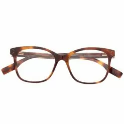 MCQ Tortoiseshell-effect Glasses In 002 BROWN - Glasses & Frames