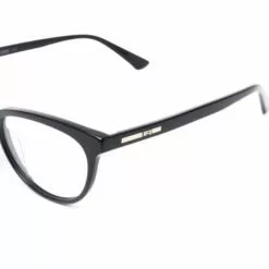 MCQ Circle-frame Glasses In 001 BLACK BLACK TRANSPARE - Glasses & Frames -MCQ store online 16799439 33315018 600