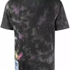 MCQ Tie-dye Print Cotton T-Shirt In 1111 MULTICOLOR - T-Shirts