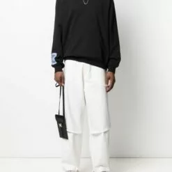 MCQ Endenshock Graphic-print Hoodie In 1000 BLACK - Hoodies -MCQ store online 16839871 33497449 600