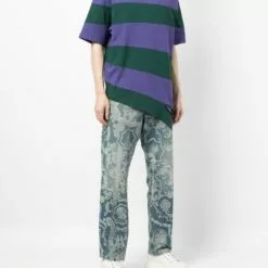 MCQ Eden High Warped T-shirt In VARSITY GREEN - T-Shirts 9 MCQ Eden High Warped T-shirt In VARSITY GREEN - T-Shirts -MCQ store online 16857399 36659954 600