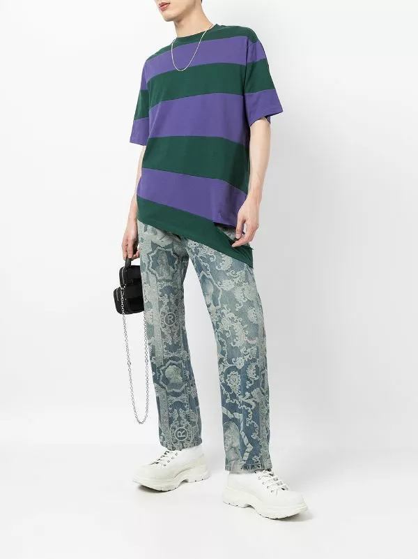 MCQ Eden High Warped T-shirt In VARSITY GREEN - T-Shirts 4 MCQ Eden High Warped T-shirt In VARSITY GREEN - T-Shirts - Image 2