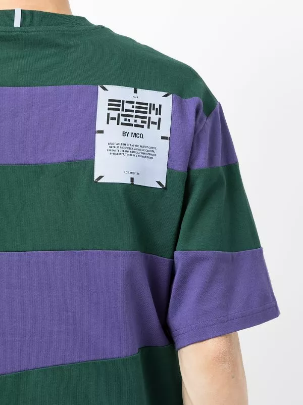 MCQ Eden High Warped T-shirt In VARSITY GREEN - T-Shirts 7 MCQ Eden High Warped T-shirt In VARSITY GREEN - T-Shirts - Image 5