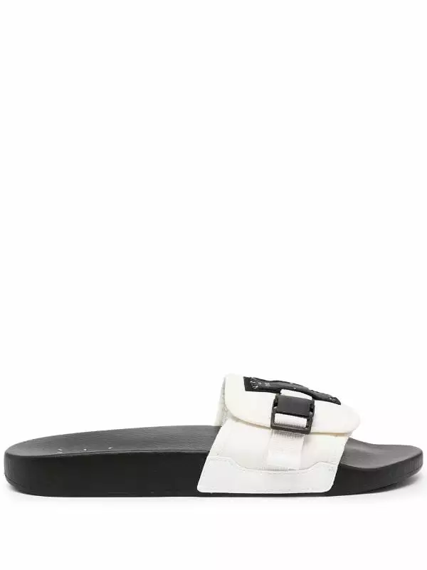 MCQ IC-0 Infinity Slides In WHITE - Flip Flops & Slides 3 MCQ IC-0 Infinity Slides In WHITE - Flip Flops & Slides