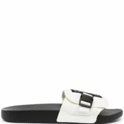 MCQ IC-0 Infinity Slides In WHITE - Flip Flops & Slides