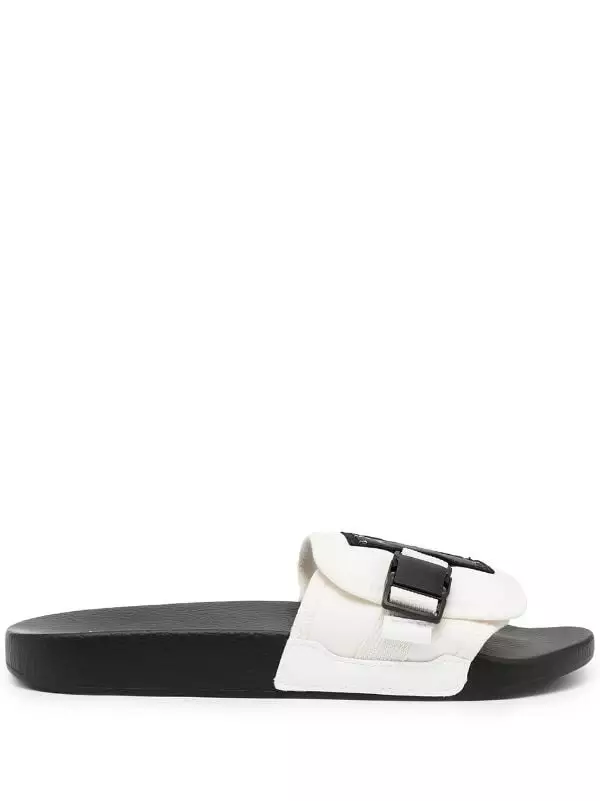 MCQ IC-0 Infinity Slides In WHITE - Flip Flops & Slides 3 MCQ IC-0 Infinity Slides In WHITE - Flip Flops & Slides