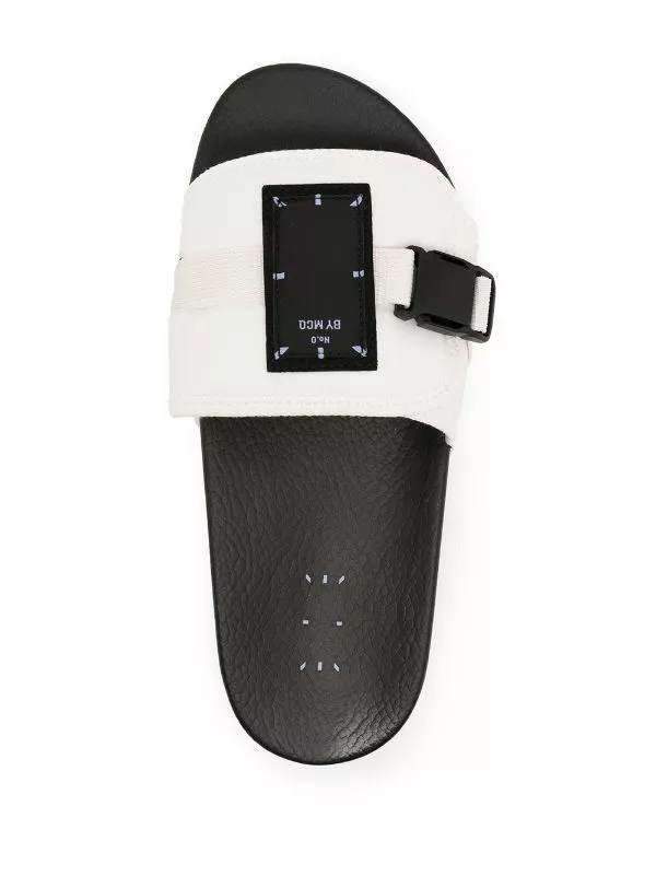 MCQ IC-0 Infinity Slides In WHITE - Flip Flops & Slides 6 MCQ IC-0 Infinity Slides In WHITE - Flip Flops & Slides - Image 4